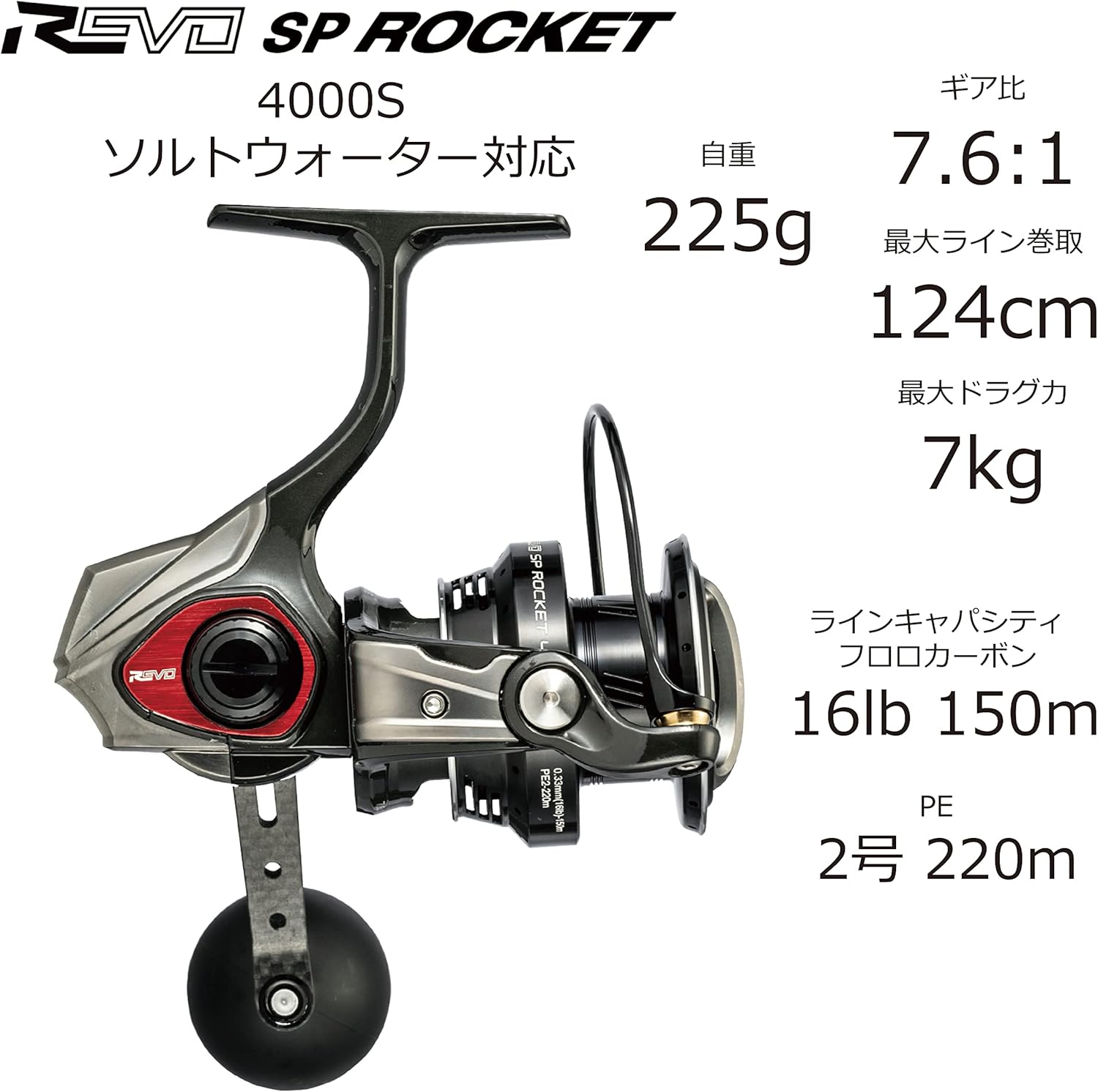 Abu Garcia REVO SP Rocket Spinning Reel Various