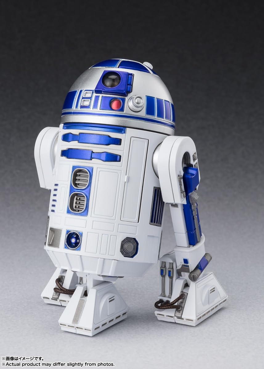 BANDAI SPIRITS S.H. Figuarts Star Wars R2-D2 Classic Ver., Approx. 3.5 inches (90 mm), ABS & PVC Pre-painted Action Figure