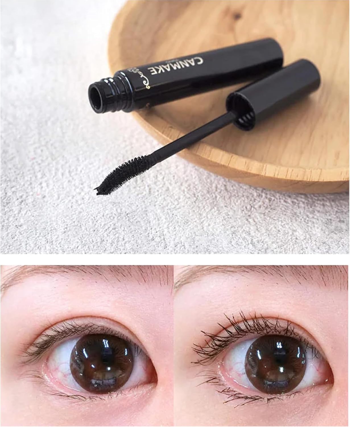 Canmake Quick Lash Curler Long Mascara 01 Black 6.5 Grams (x1)