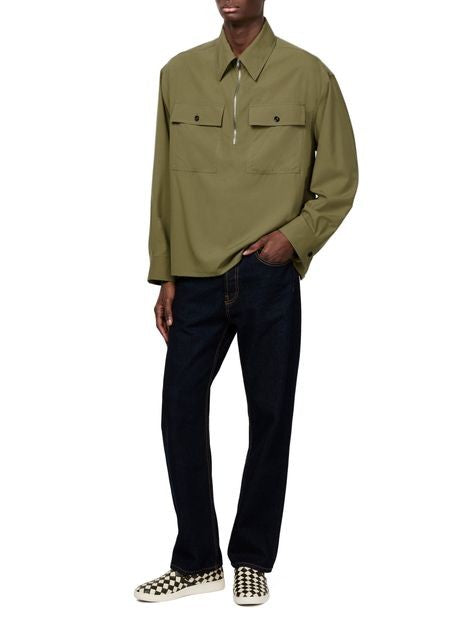 BOTTEGA VENETA ライトコットンサージ製 オーバーシャツ - Image 2