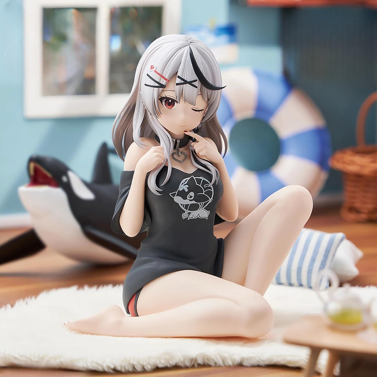 Holo 'Live IF Relax Time Sha Hanasha Kuroe Figure