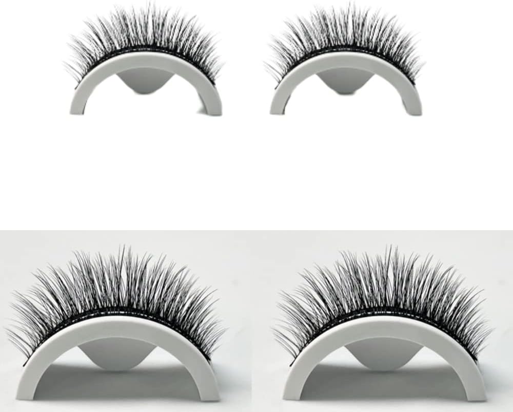 False Eyelashes Non-adhesive False Eyelashes Kit Adhesive Cosmetics Self Adhesive Magnetic False Eyelashes