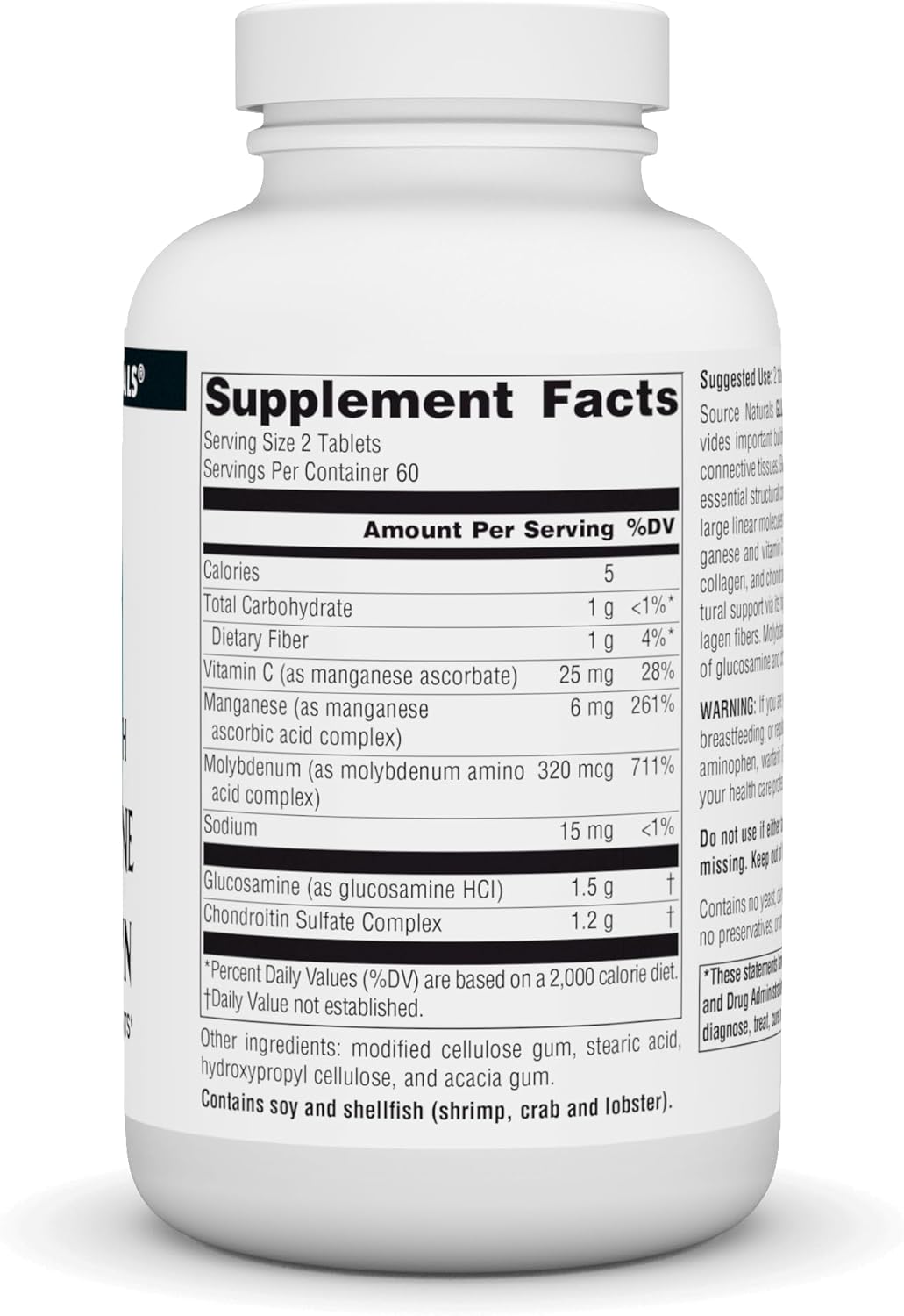 Glucosamine Chondroitin (Extra Strength), 120 Tablets