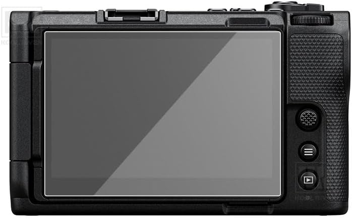 KOOLRIVER For Nikon ZR Glass Film 2 Pack Tempered Glass Screen Protector 9H Hardness Protective Glass Anti-Scratch Nikon SLR Camera LCD Screen Protector