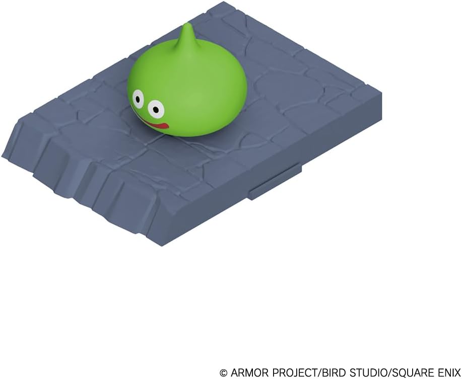 Dragon Quest Plastic Model Kit Series Lime Slime with Dungeon Base