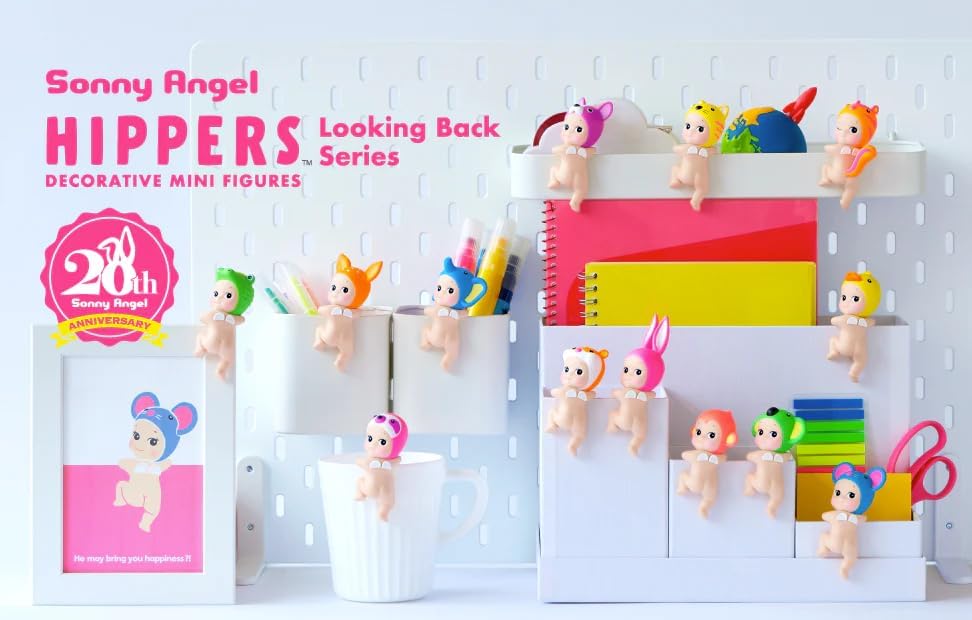 Unopened Sony Angel Hippers Looking Back Series with Shrink Film Sonny Angel mini figure HIPPERS
