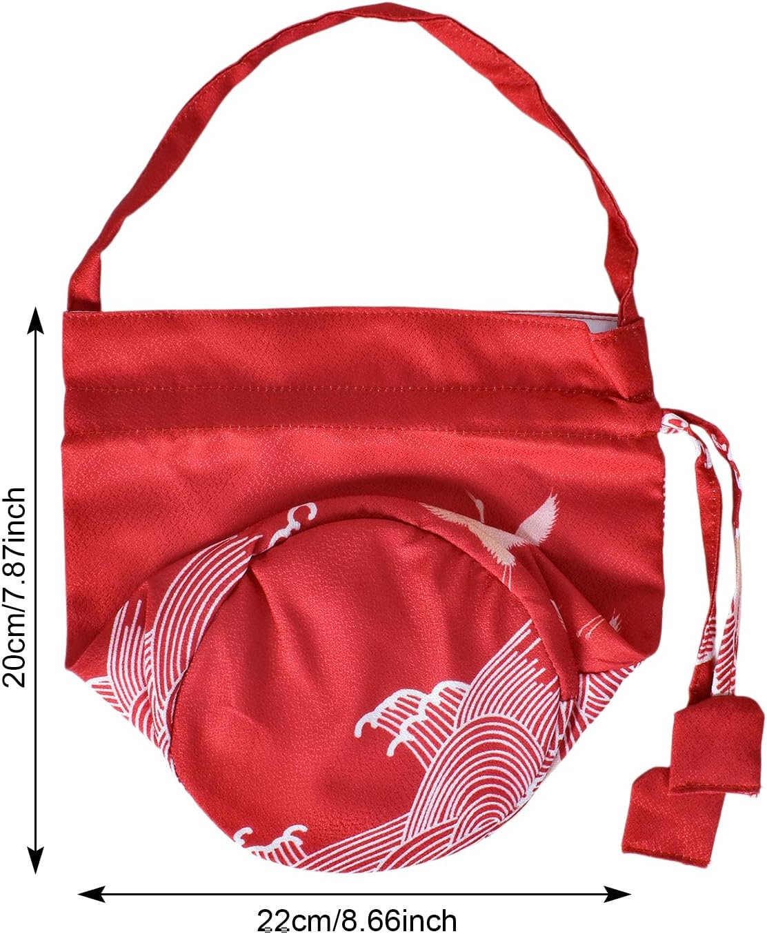 Yukata Bag, Drawstring Kimono, Kimono, Handbag, Cute, Hakama, Clothing, Japanese Accessories, Drawstring Bag, Japanese Pattern, Graduation Ceremony, Wedding, Fireworks Display, Shichi-Go-San Summer