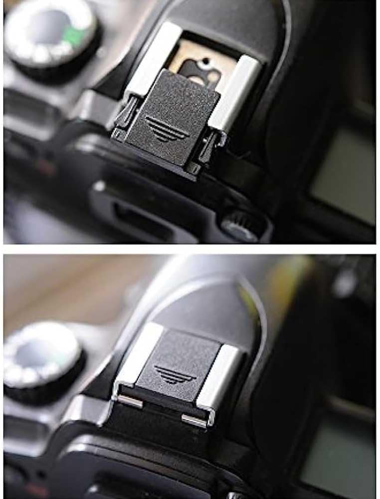 2 Pack Camera Hot Shoe Cover for Canon Nikon Panasonic Fujifilm Olympus Sigma Pentax Sigma DSLR SLR EVIL SLR 2 Pack