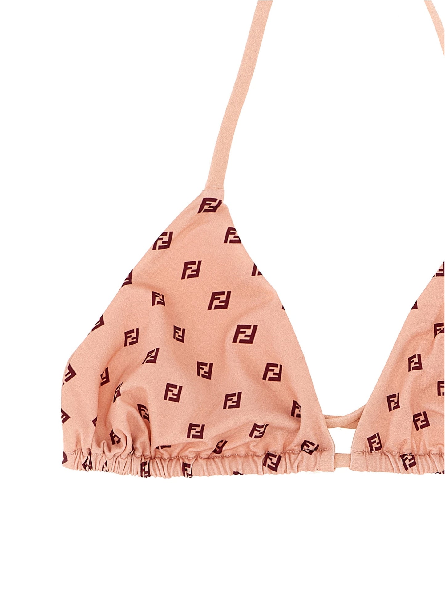 Fendi フェンディマイクロパッチワークビキニトップ - Image 2