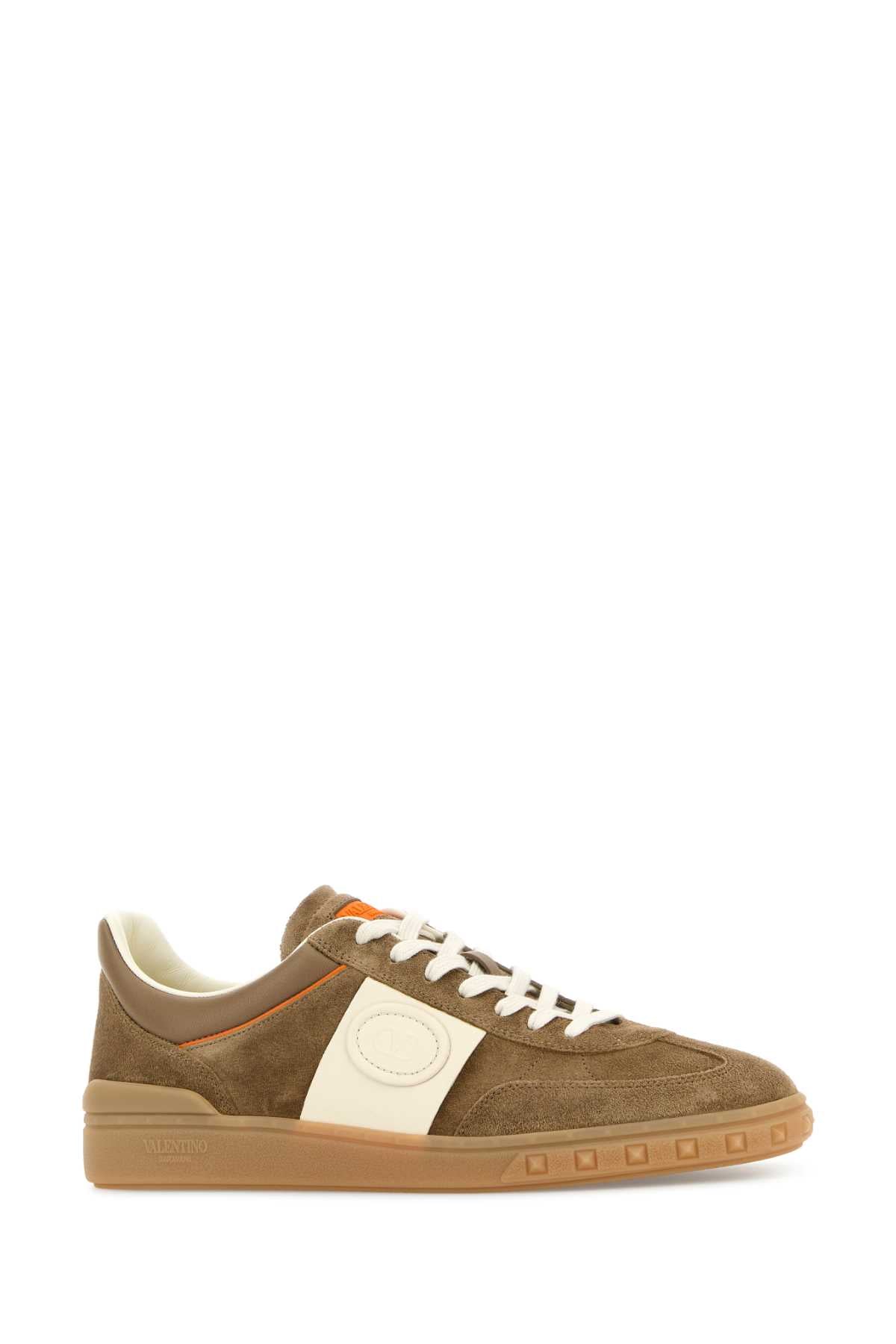 Valentino Garavani Cappuccino Suede Upvillageスニーカー - Image 2