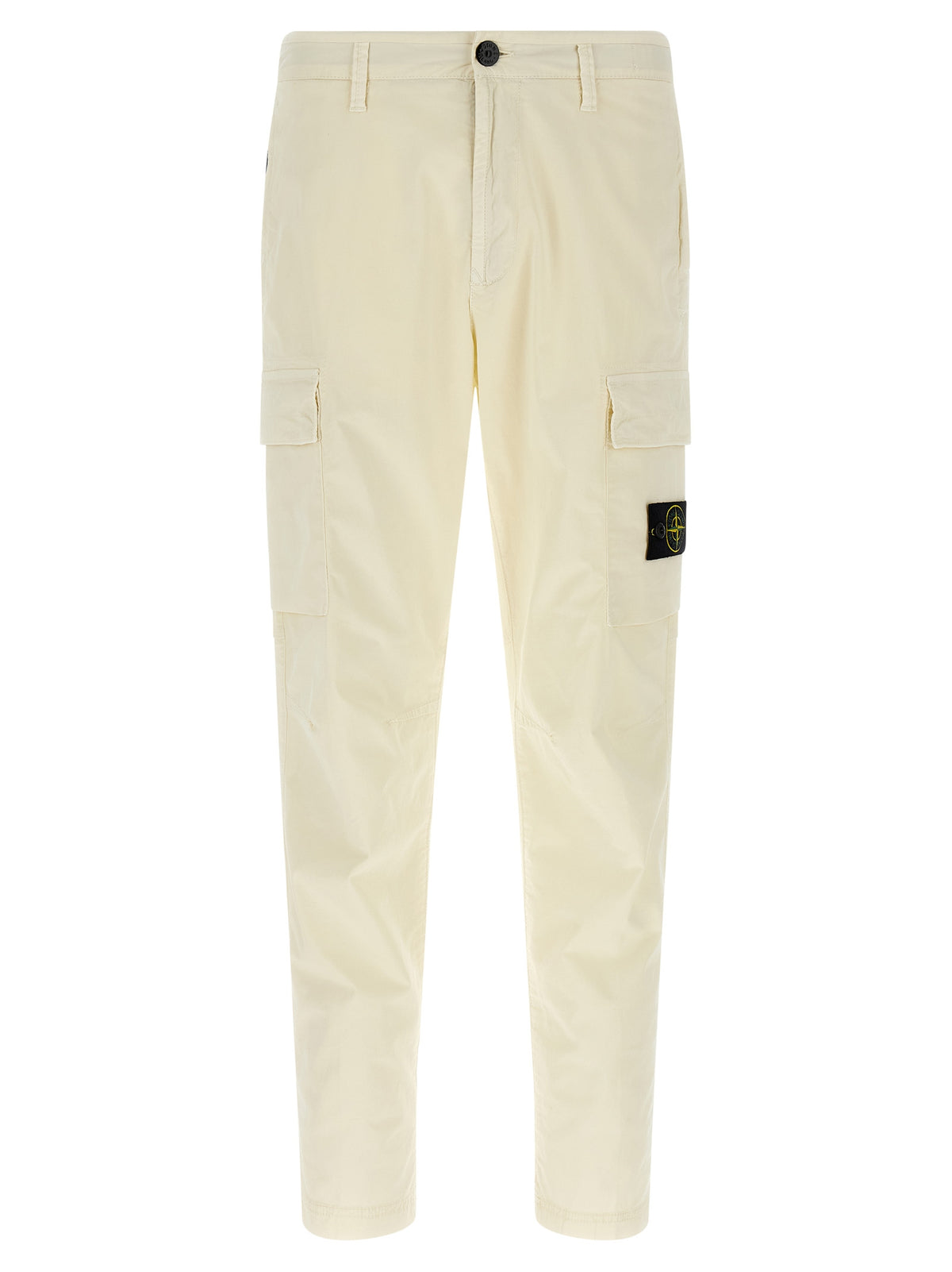 Stone Stone Island Logo Badge Cargo Pants - Image 2