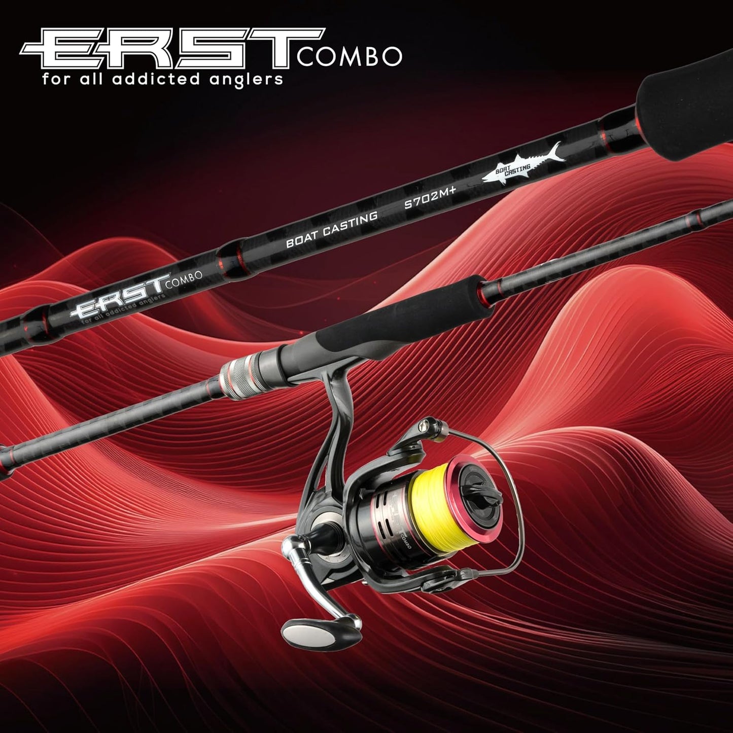 Alpha Tackle ERSTcombo Reel & Rod Set with Thread, Assorted