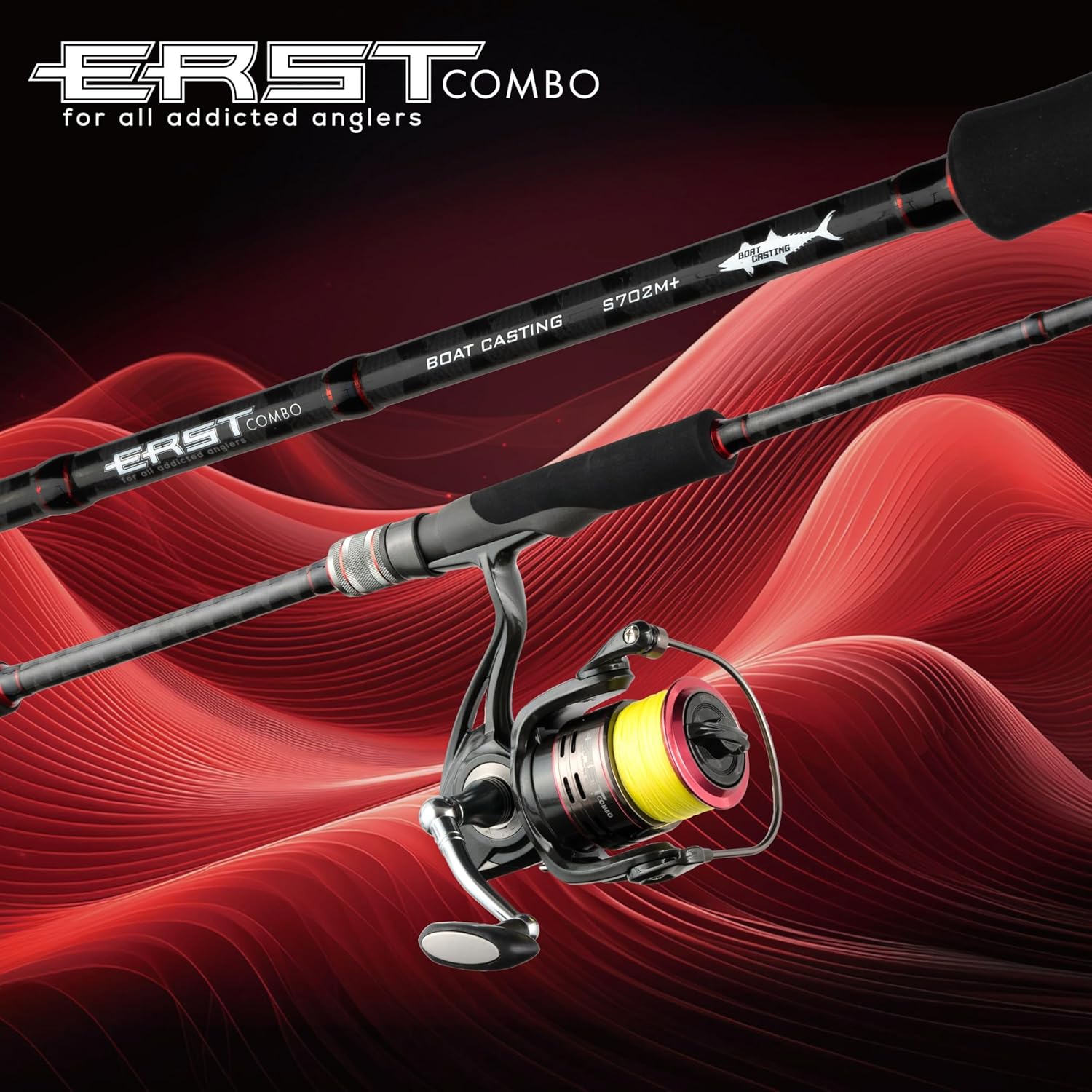 Alpha Tackle ERSTcombo Reel & Rod Set with Thread, Assorted