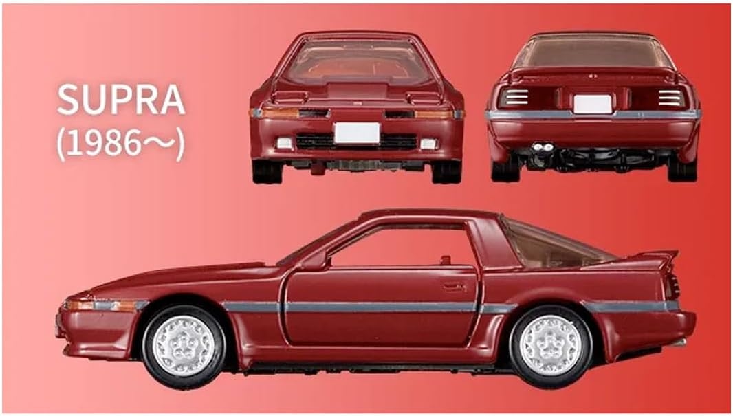Takara Tomy Toyota SUPRA 3 Models Collection Mini Car Toy for Ages 6 and Up