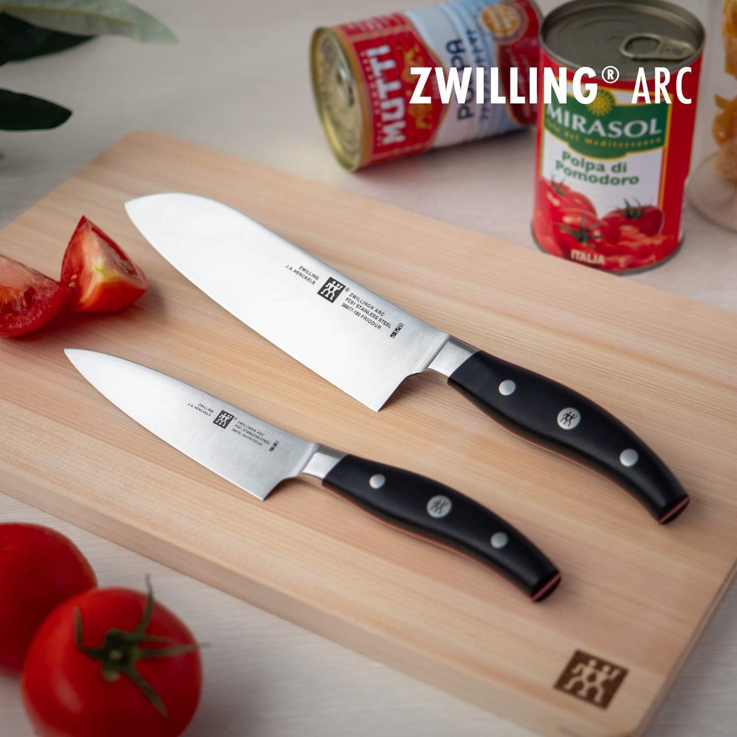 ZWILLING 38877-181 Zwilling Arc Santoku Knife, 7.1 inches (180 mm), Made in Seki City, Gifu Prefecture