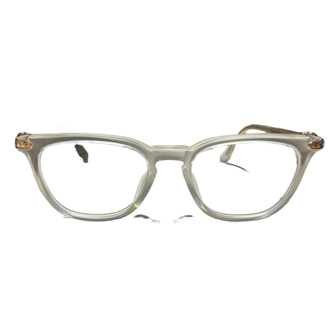 CHROME HEARTS 'GISS' MATTE CRYSTAL 18K GLASSES