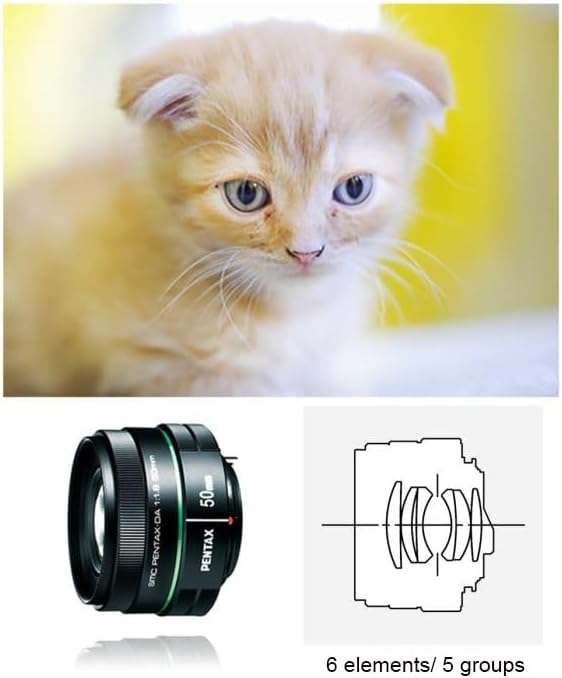 ペンタックス smc PENTAX-DA 50mmF1.8 中望遠単焦点レンズ 【APS-Cサイズ用】【高い描写性能】【うつくしいボケ味・円形絞り】【小型軽量】【ペンタックス一眼Kシリーズはボディ内手振れ補正を搭載】 22177
