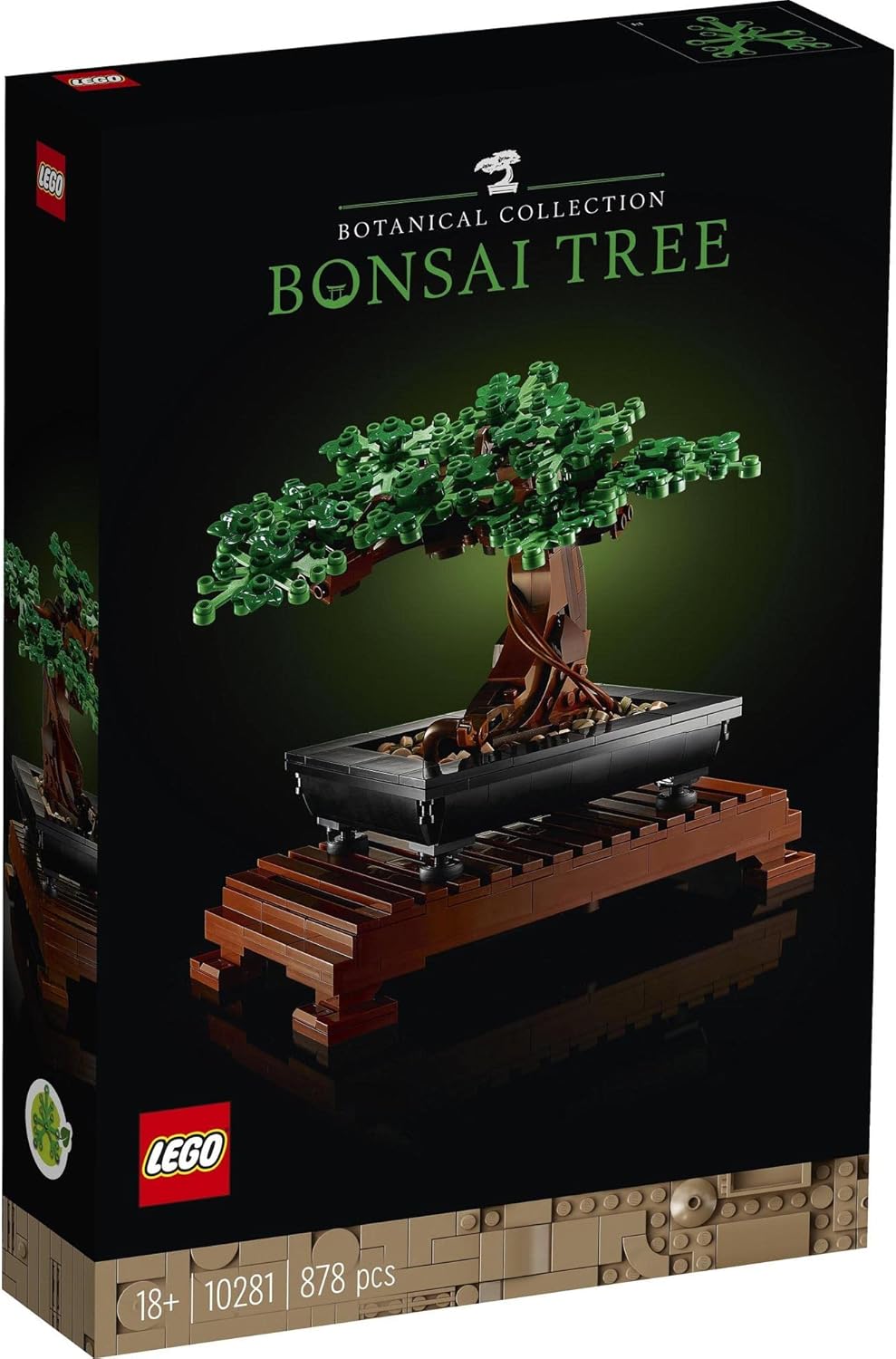 LEGO Botanical Bonsai Toy Building Block Birthday Present for Mother's Day Father's Day Male Female Indoor Plant Fake Greenery Interior Stylish Mother Father 10281