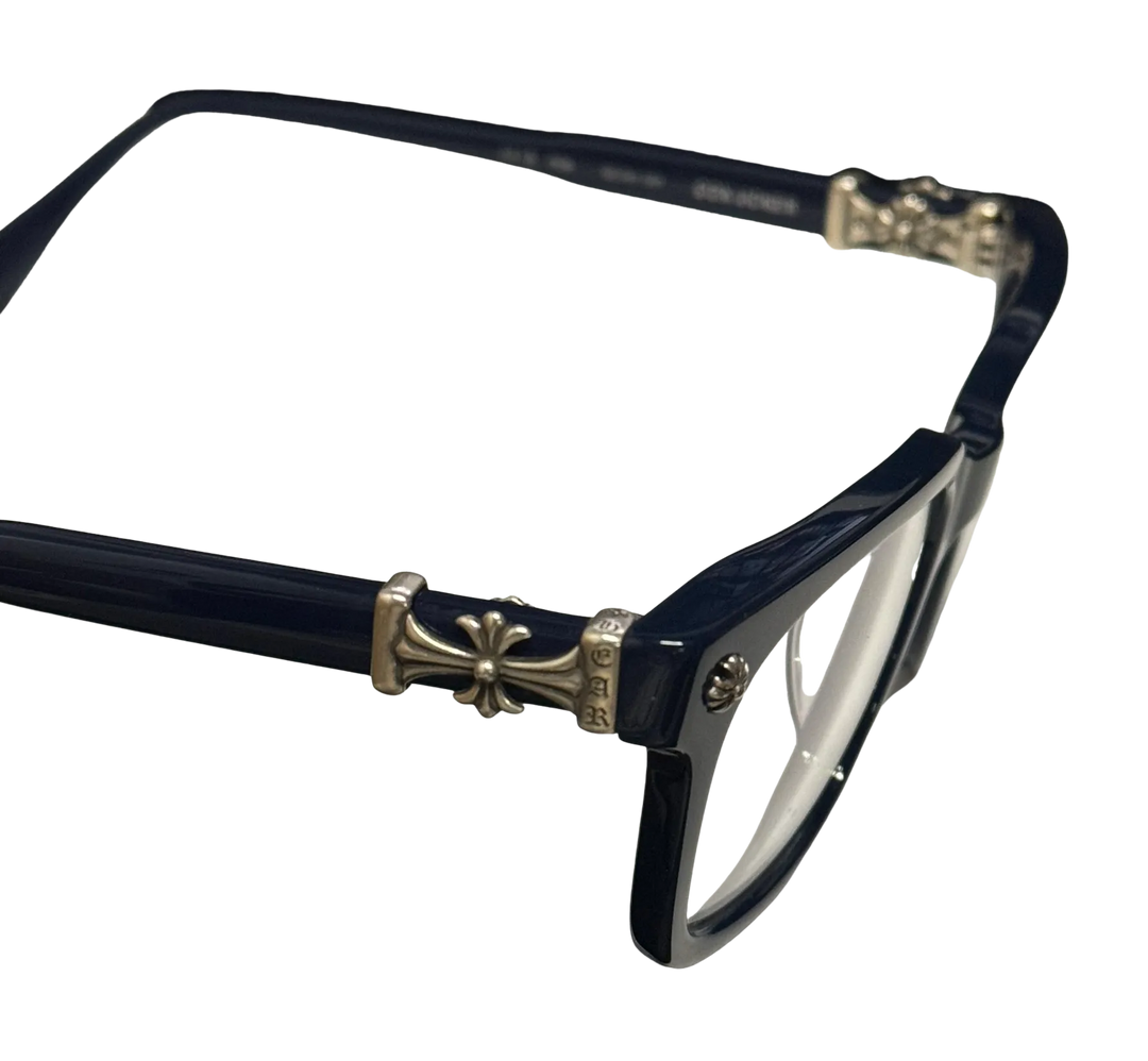 CHROME HEARTS 'BLUE' COX UCKER GLASSES