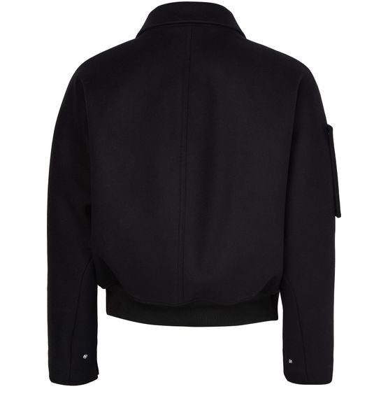 COURREGES Embroidered wool bomber jacket - Image 2
