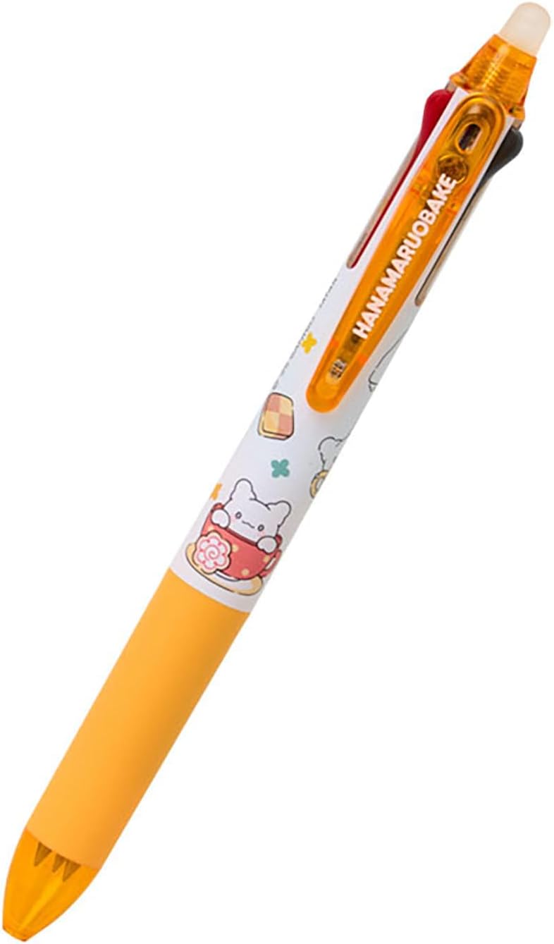 Sanrio 928089 FriXion Ball 3 Slim Hanamaru Ghost, Polycarbonate, Ball Diameter: 0.01 inch (0.38 mm), Ink Color: Black, Red, Blue, Retractable