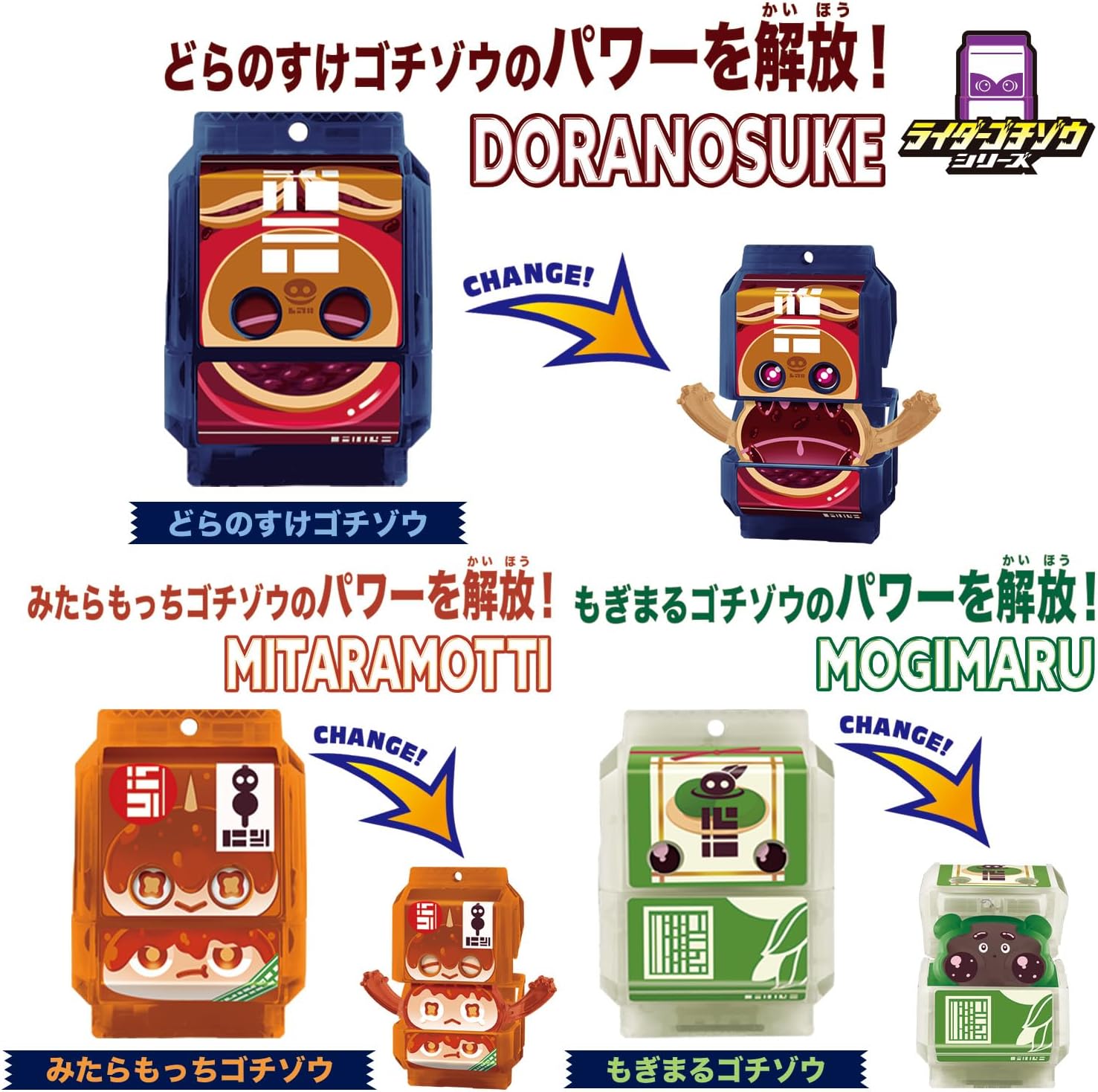 [Bandai] Kamen Rider Gotchard DX Rider Gotchizou Set 06