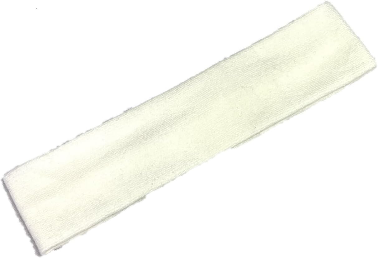 Turban Made in Japan Cotton Fabric 2.0 inches (5 cm) Hair Band (Ivory 3)