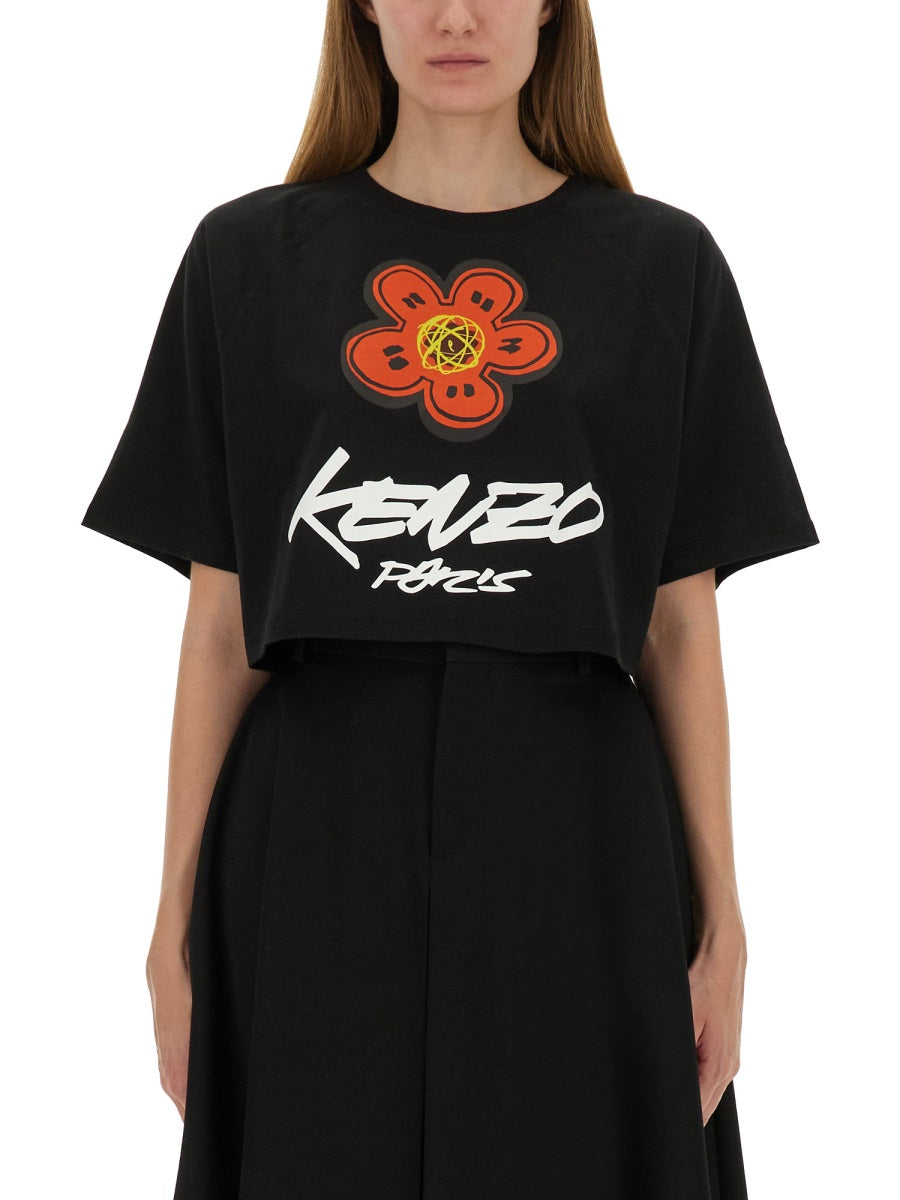 Kenzo Kenzo Cropped Tシャツ「Futura」 - Image 2