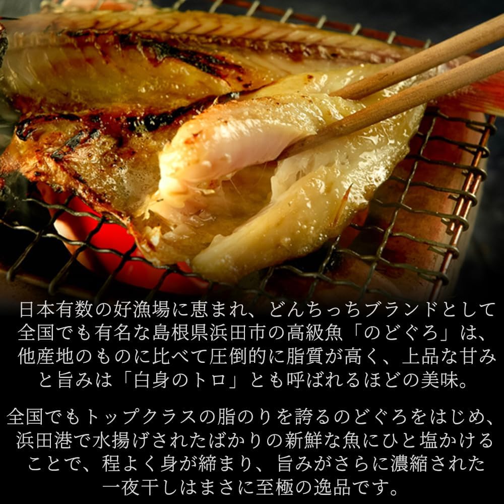 Sanin Dried Fish Set, Dried Fish Set, Carefully Selected Overnight Dried in Shimane and Hamada Port (5 Types of Dried Fish) (5 Types of Dried Fish) Additive-Free Dried Fish Gift