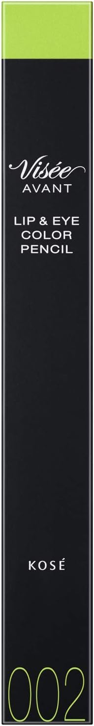 Visee AVANT Lip & Eye Color Pencil, 002 KIWI, 1.2 Gram (x1)