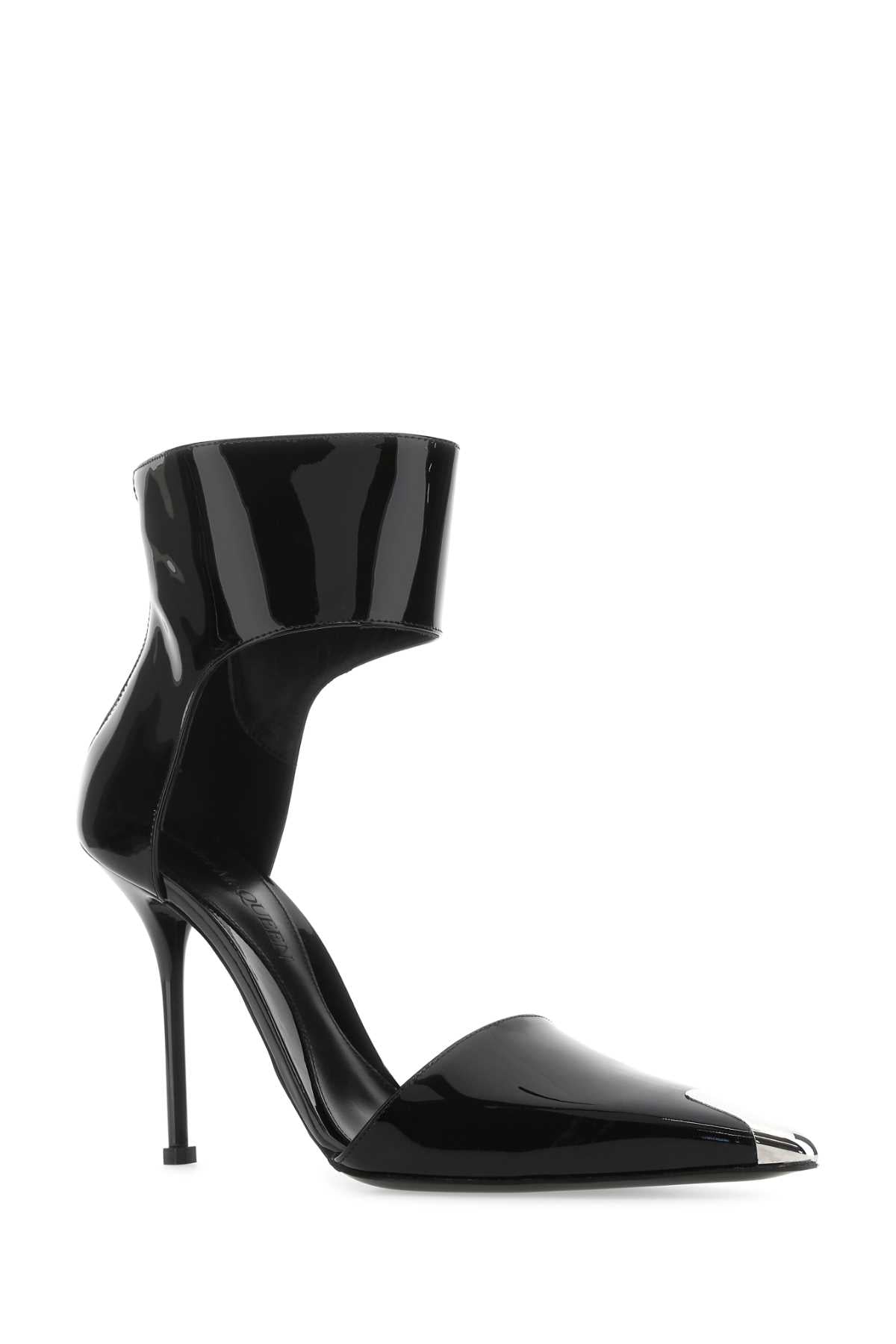 Alexander Mcqueen アレクサンダーマックイーンブラックレザーポンプ - Image 2