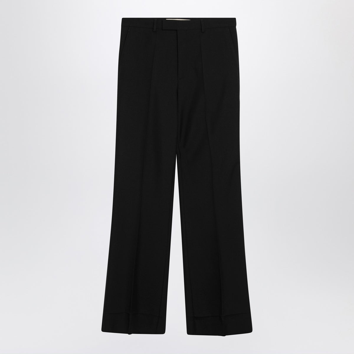 Valentino ヴァレンティノ ブラック ウール ブレンド トラウザーズ - Image 2