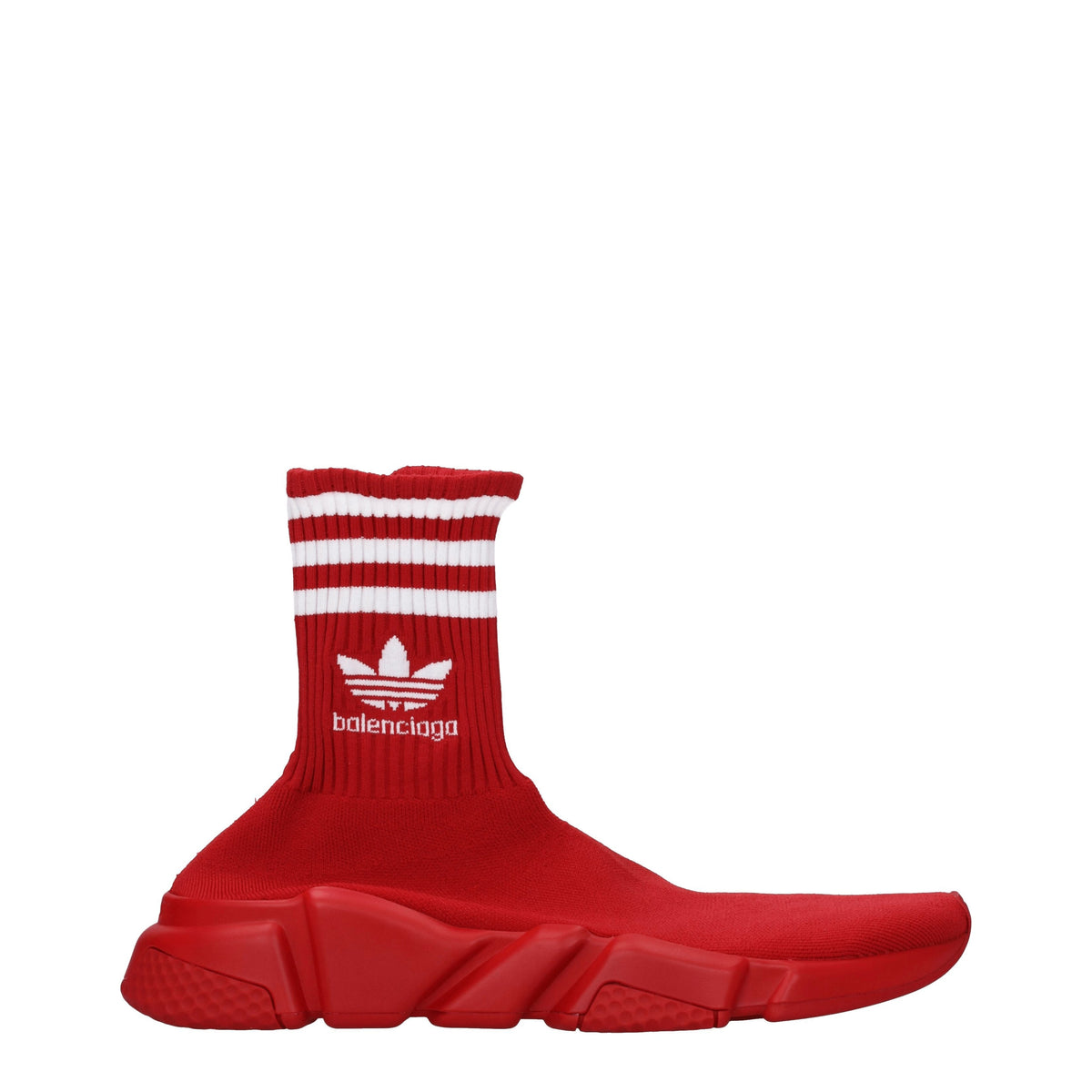 Balenciaga バレンシアガスニーカーアディダススピードマン生地赤/白 - Image 2