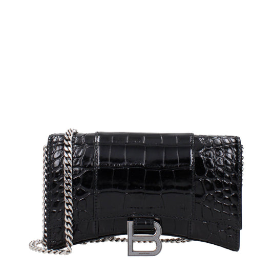 Balenciaga Pochette Women Skin Black - Image 1