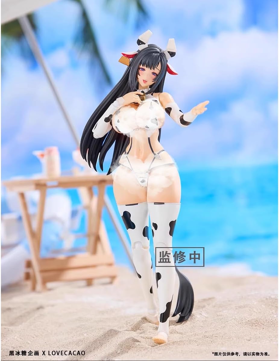 [HiPlay] 黒氷糖企画 BLACK CRYSTAL CANDY PROJECT 1/12 乳白ちゃん 乳牛娘 可動フィギュア 塗装済み 完成品