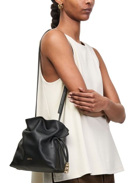 LOEWE Mini Flamenco nappa calfskin clutch - Image 2