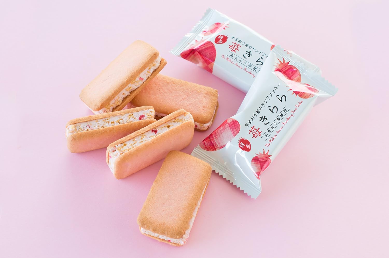 Hakata Fuu-Bi-An Strawberry Kirara 10-Piece Pack