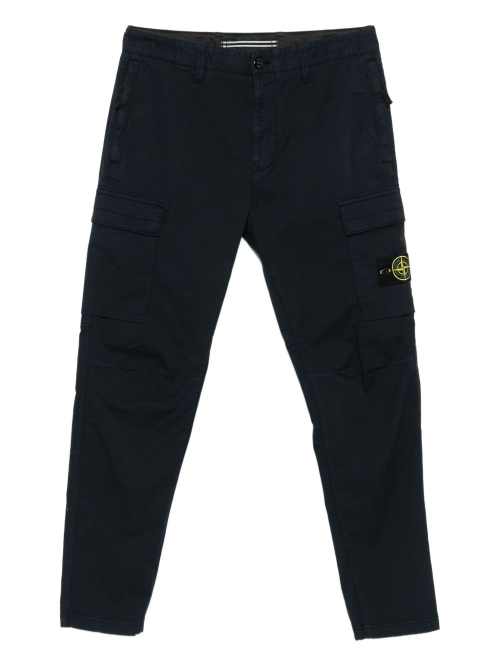 Stone Stone Island Cotton Cargo Trousers - Image 2