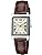 Casio LTP-V007L-9B Standard Quartz Women's Watch, Light Champagne Gold, Brown, Overseas Model, Light Champagne Brown Leather LTP-V007L-9B