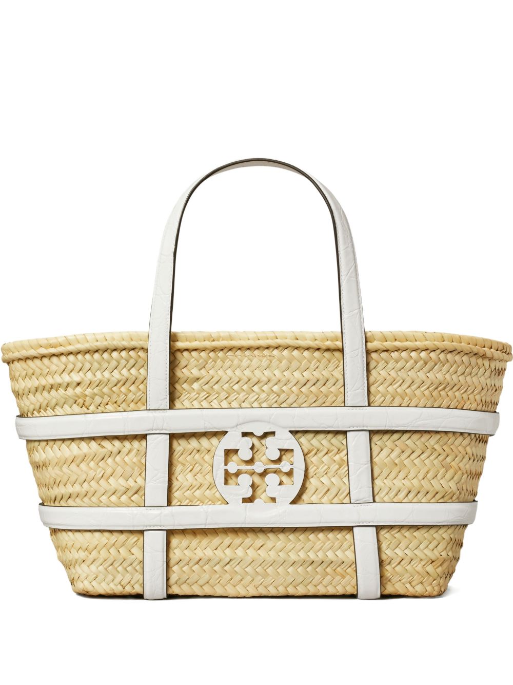 Tory Tory Burch Ella Straw Basket Bag - Image 2