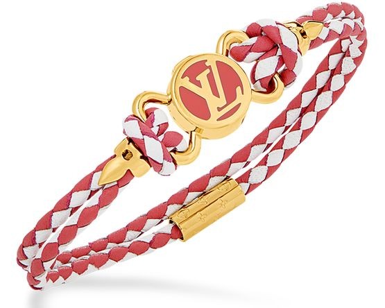 LOUIS VUITTON LV Icon Trainer Leather Bracelet - Image 2