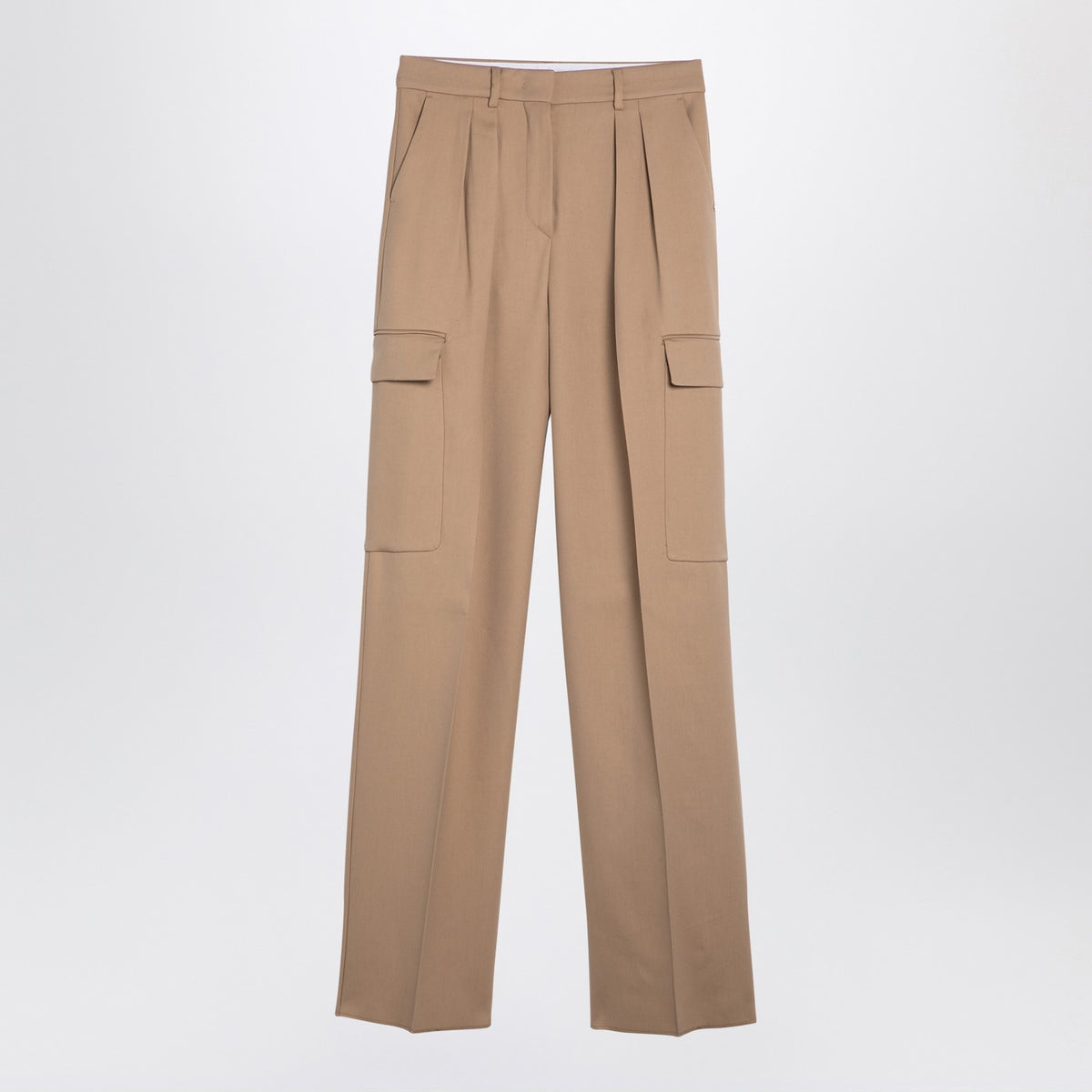 Sportmax SportMax Caramel色の貨物ズボン - Image 2