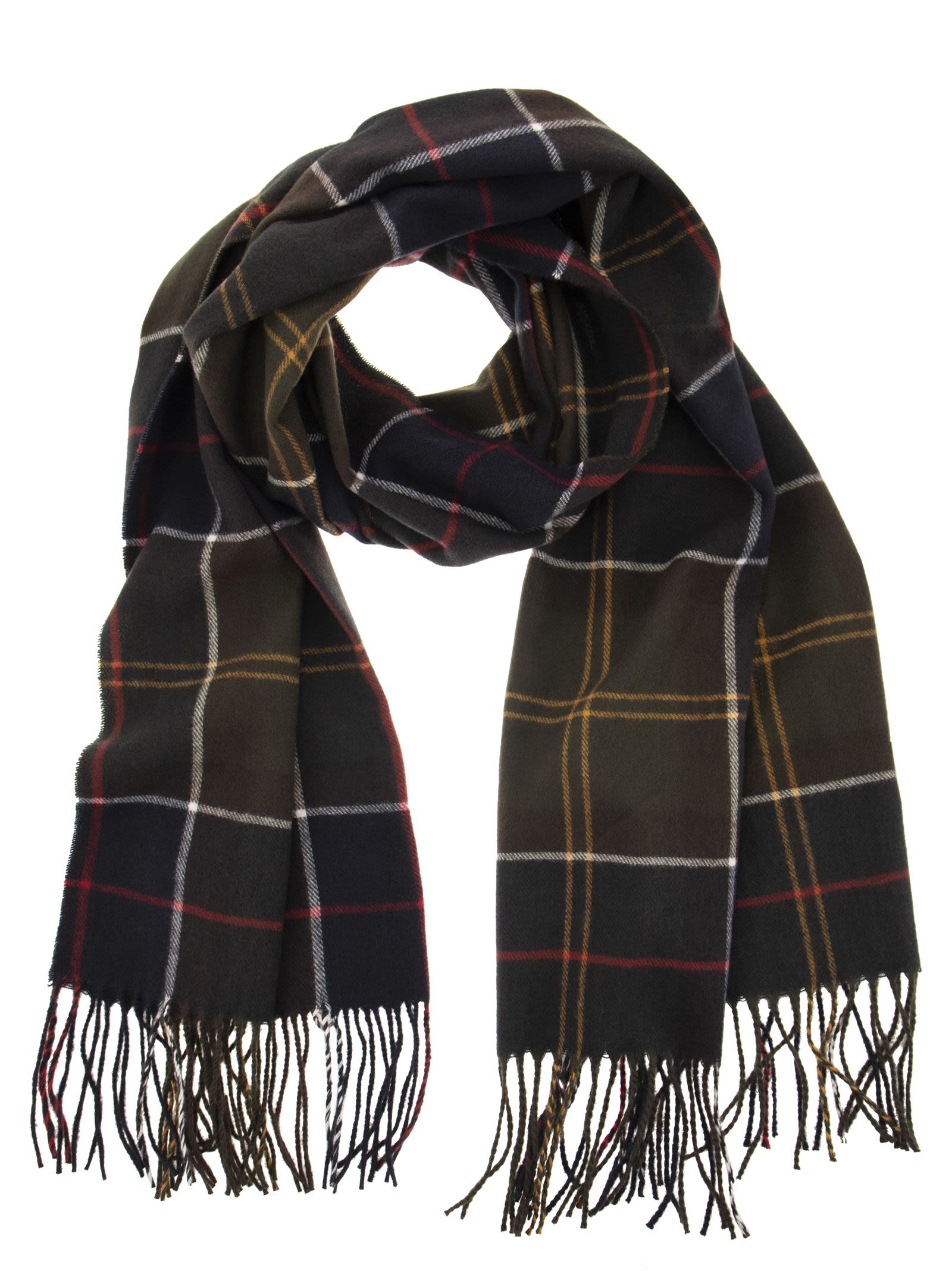 Barbour Stanway Tartan Scarf - Image 2