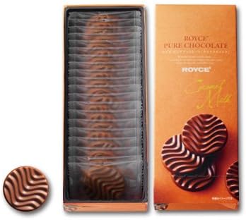 ROYCE' Hokkaido Confectionery Pure Chocolate Caramel Milk, 20 Pieces, 3.5 oz (100 g), 1 Box
