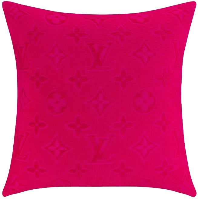 LOUIS VUITTON 'FUCHSIA' LVACATION BEACH PILLOW