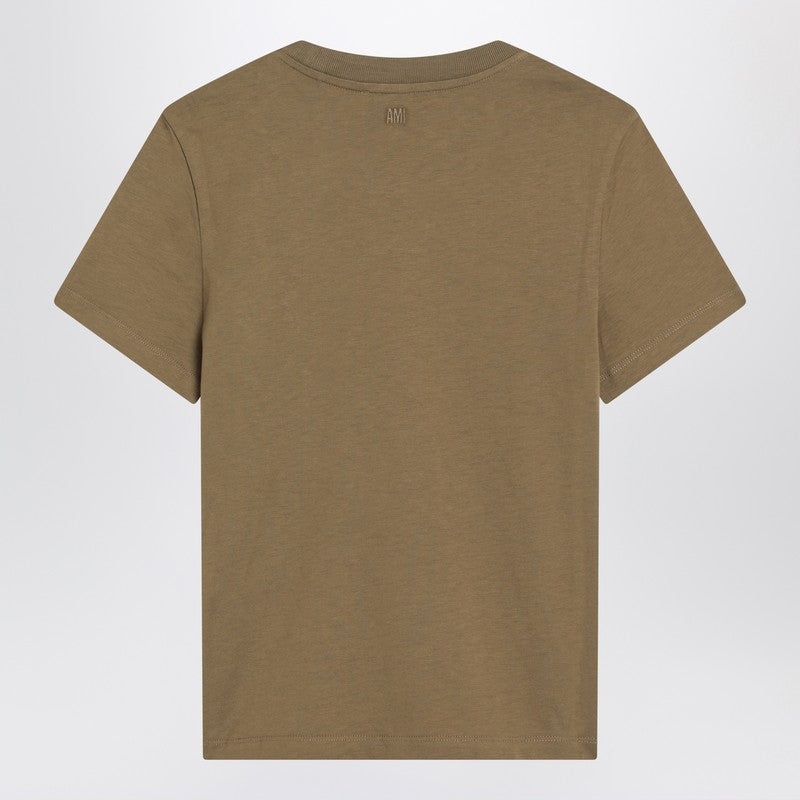 Ami Paris Bronze Ami De Coeur Tシャツ - Image 2