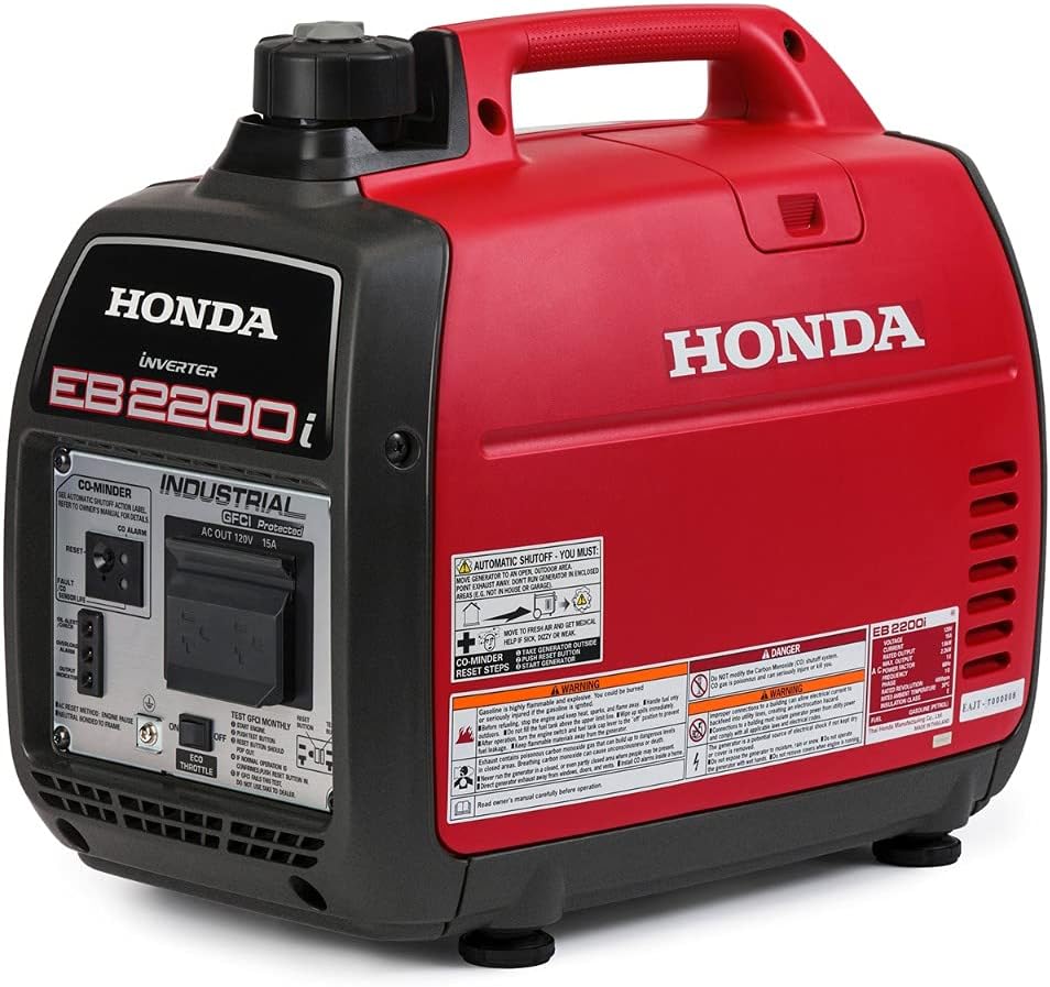Honda EB2200iTAG 2200 Watt Ultra Quiet Portable Inverter Generator with CO-Minder