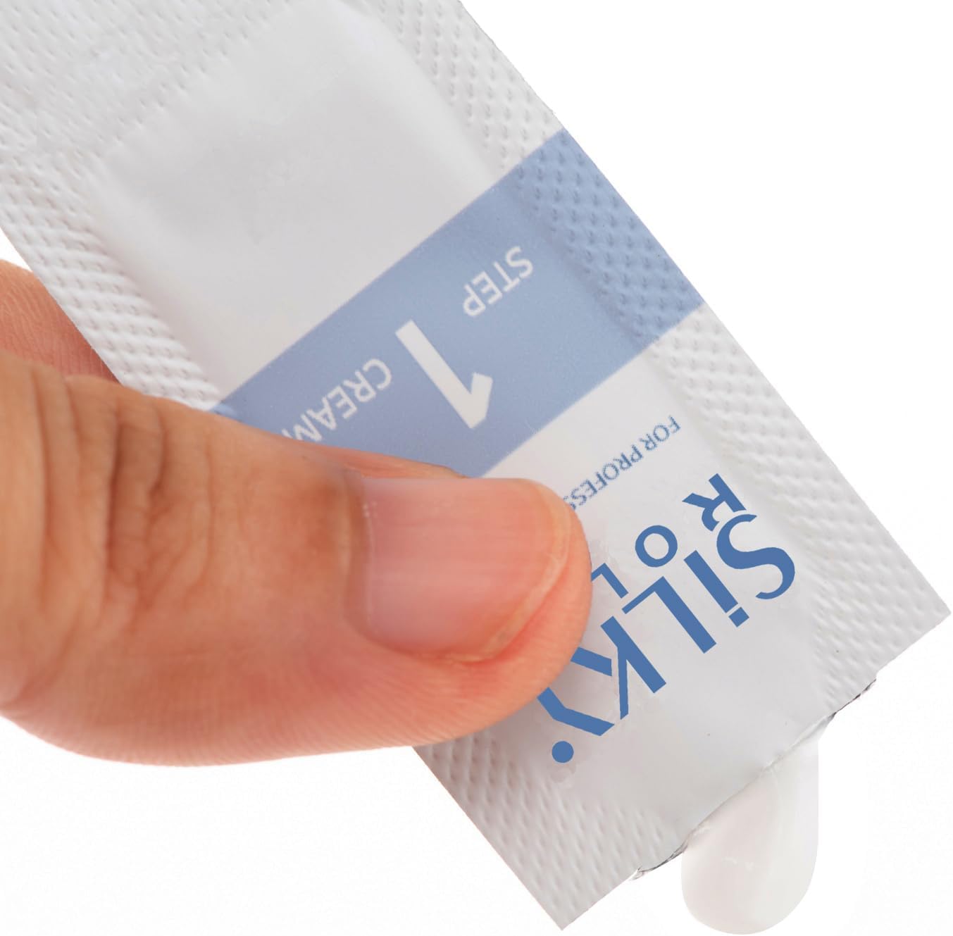 SILKY ROLLS 5 Minute Version False Eyelashes Curl Set, Cream, Set of 5 Bags (STEP1/STEP2)