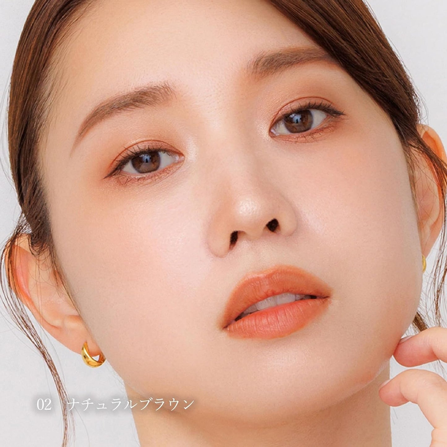 (Official) Enamor Easy Nuance Eyebrow Pencil KAJIERI Jig (02, Natural Brown)