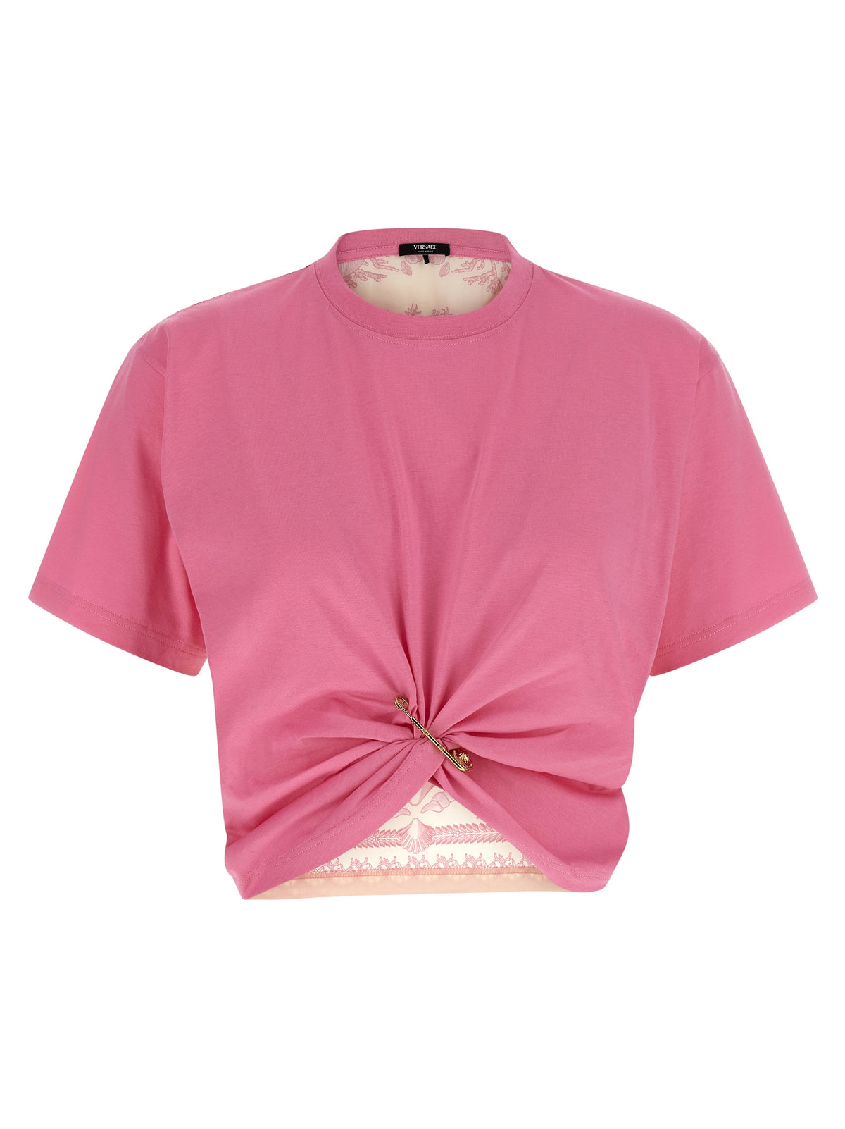 Versace ヴェルサーチ「水中バロッコ」Tシャツ - Image 2